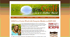 Desktop Screenshot of golfisa4letterword.com