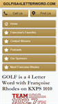 Mobile Screenshot of golfisa4letterword.com